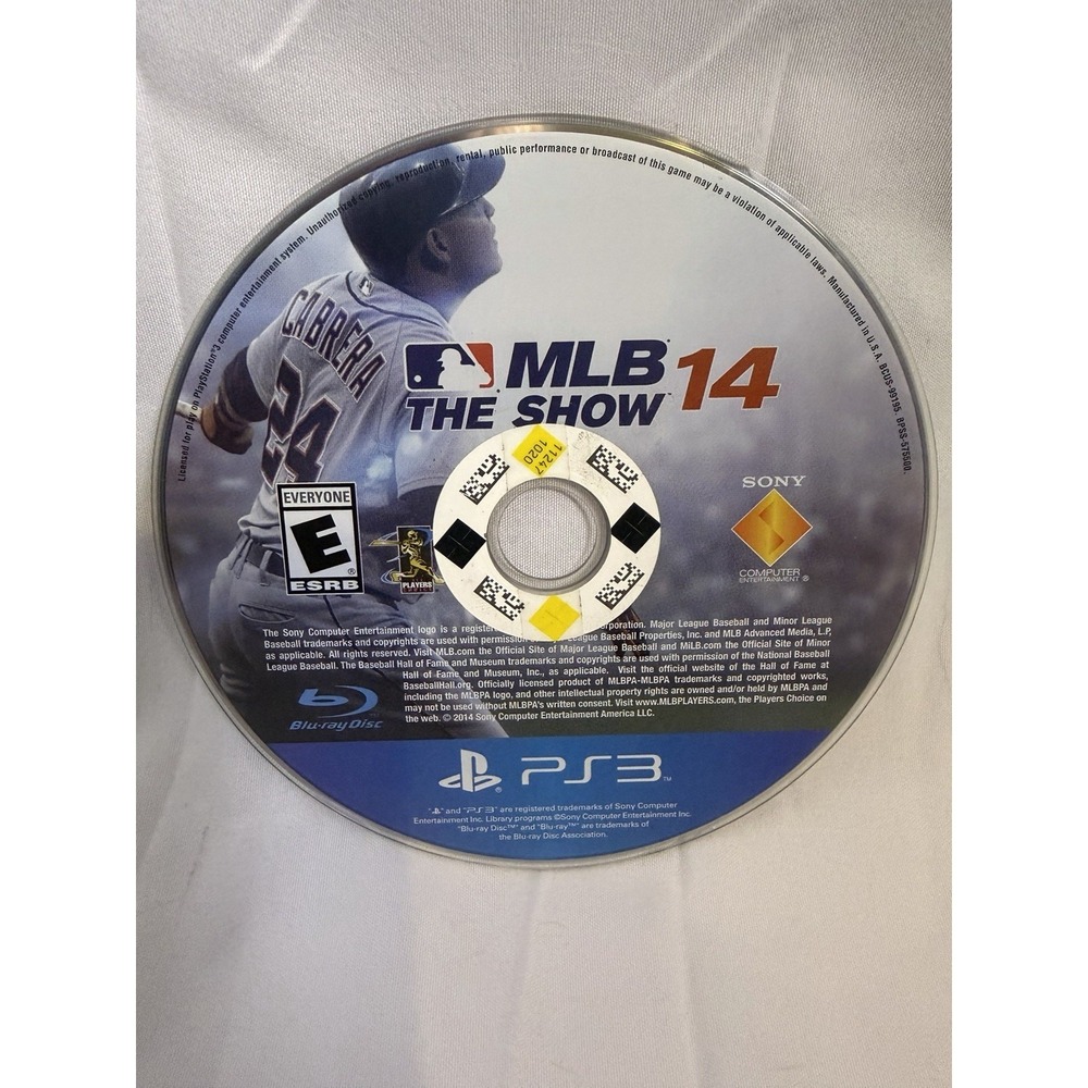 MLB 14: The Show PS4 Disc Only Sony PlayStation